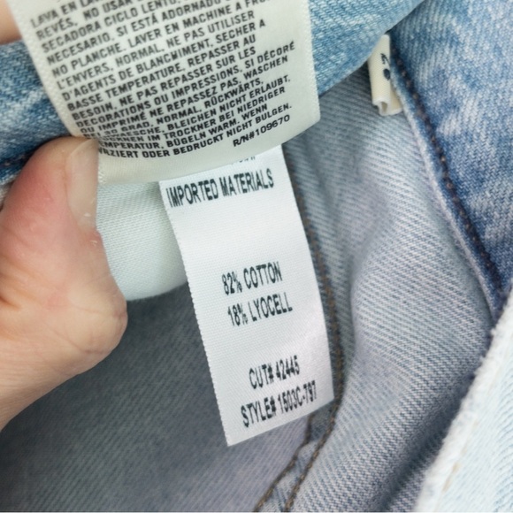 Citizens of Humanity Emerson Slim Jeans Embroidered Distressed Rock On Roses - Picture 15 of 16